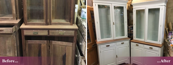 Furniture stripping and repainting